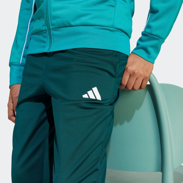 adidas Sportswear Trainingsanzug »COLOUR POP AUS TRIKOT FÜR KINDER« 2 Stk. für Kinder und Teens, zweiteiliges Set, mit Stehkragen