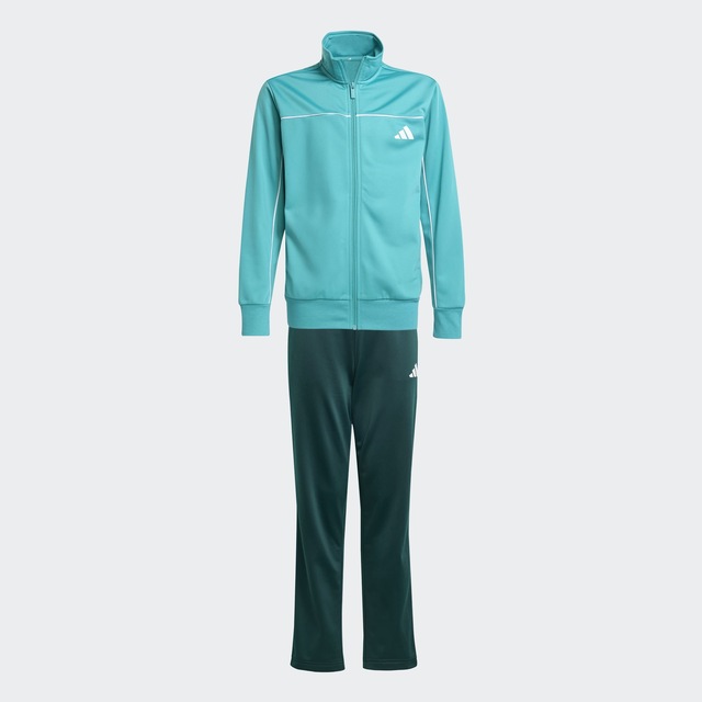 adidas Sportswear Trainingsanzug »COLOUR POP AUS TRIKOT FÜR KINDER« 2 Stk. für Kinder und Teens, zweiteiliges Set, mit Stehkragen