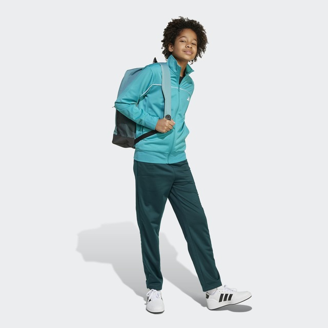 adidas Sportswear Trainingsanzug »COLOUR POP AUS TRIKOT FÜR KINDER« 2 Stk. für Kinder und Teens, zweiteiliges Set, mit Stehkragen
