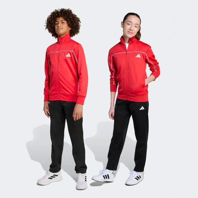 adidas Sportswear Trainingsanzug »COLOUR POP AUS TRIKOT FÜR KINDER« 2 Stk. für Kinder und Teens, zweiteiliges Set, mit Stehkragen