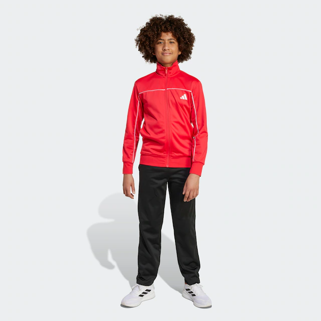 adidas Sportswear Trainingsanzug »COLOUR POP AUS TRIKOT FÜR KINDER« 2 Stk. für Kinder und Teens, zweiteiliges Set, mit Stehkragen