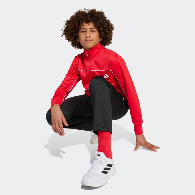 adidas Sportswear Trainingsanzug »COLOUR POP AUS TRIKOT FÜR KINDER« 2 Stk. für Kinder und Teens, zweiteiliges Set, mit Stehkragen