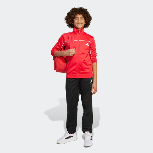 adidas Sportswear Trainingsanzug »COLOUR POP AUS TRIKOT FÜR KINDER« 2 Stk. für Kinder und Teens, zweiteiliges Set, mit Stehkragen