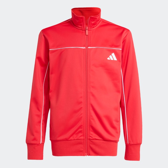 adidas Sportswear Trainingsanzug »COLOUR POP AUS TRIKOT FÜR KINDER« 2 Stk. für Kinder und Teens, zweiteiliges Set, mit Stehkragen