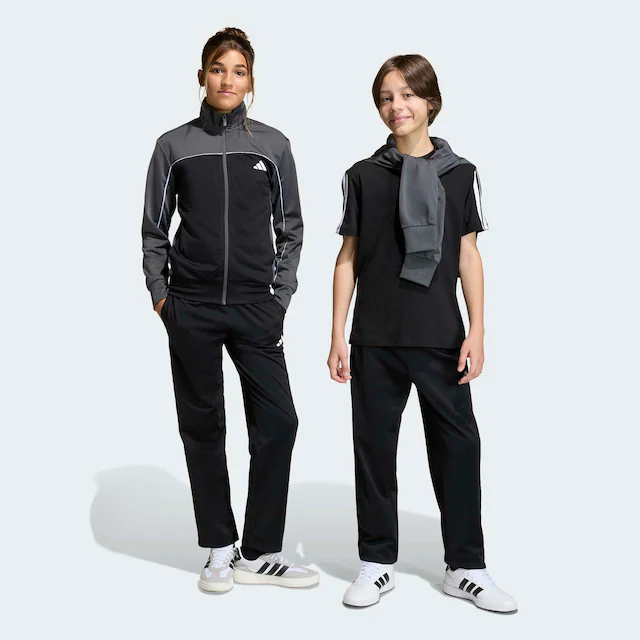 adidas Sportswear Trainingsanzug »COLOUR POP AUS TRIKOT FÜR KINDER« 2 Stk. für Kinder und Teens, zweiteiliges Set, mit Stehkragen