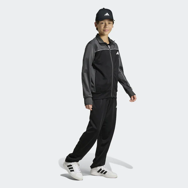 adidas Sportswear Trainingsanzug »COLOUR POP AUS TRIKOT FÜR KINDER« 2 Stk. für Kinder und Teens, zweiteiliges Set, mit Stehkragen
