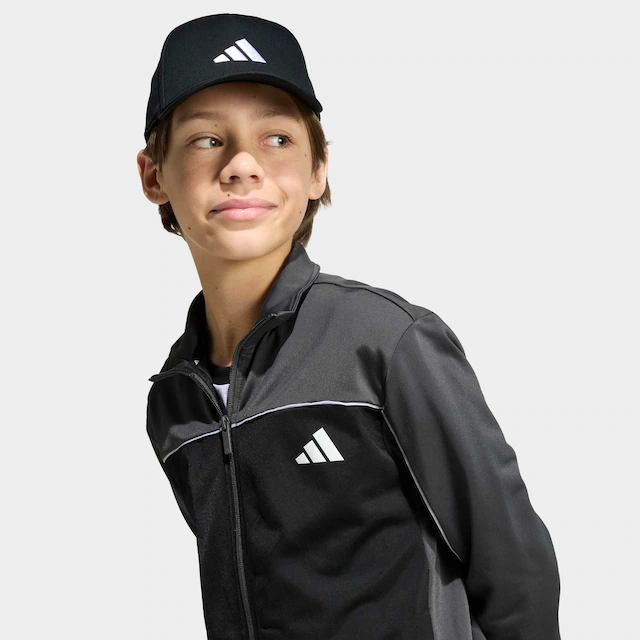 adidas Sportswear Trainingsanzug »COLOUR POP AUS TRIKOT FÜR KINDER« 2 Stk. für Kinder und Teens, zweiteiliges Set, mit Stehkragen