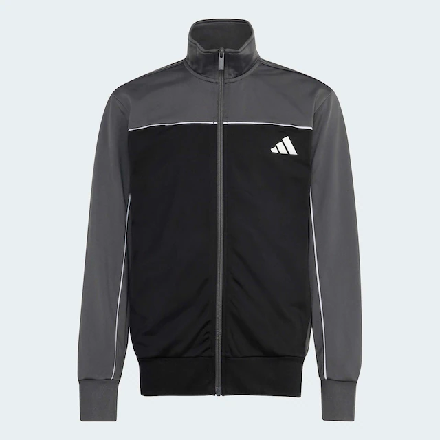 adidas Sportswear Trainingsanzug »COLOUR POP AUS TRIKOT FÜR KINDER« 2 Stk. für Kinder und Teens, zweiteiliges Set, mit Stehkragen