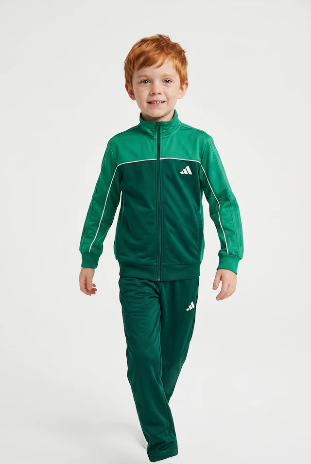 adidas Sportswear Trainingsanzug »COLOUR POP AUS TRIKOT FÜR KINDER« 2 Stk. für Kinder und Teens, zweiteiliges Set, mit Stehkragen