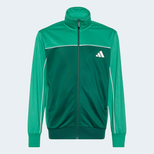 adidas Sportswear Trainingsanzug »COLOUR POP AUS TRIKOT FÜR KINDER« 2 Stk. für Kinder und Teens, zweiteiliges Set, mit Stehkragen
