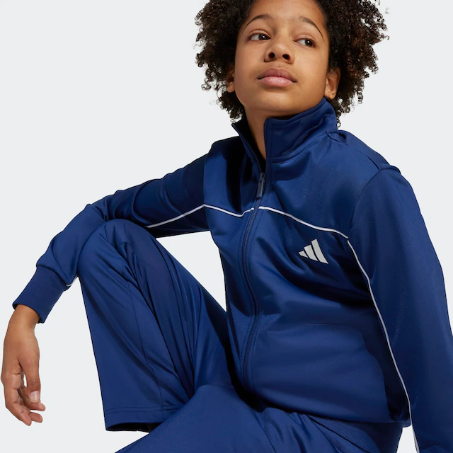 adidas Sportswear Trainingsanzug »COLOUR POP AUS TRIKOT FÜR KINDER« 2 Stk. für Kinder und Teens, zweiteiliges Set, mit Stehkragen