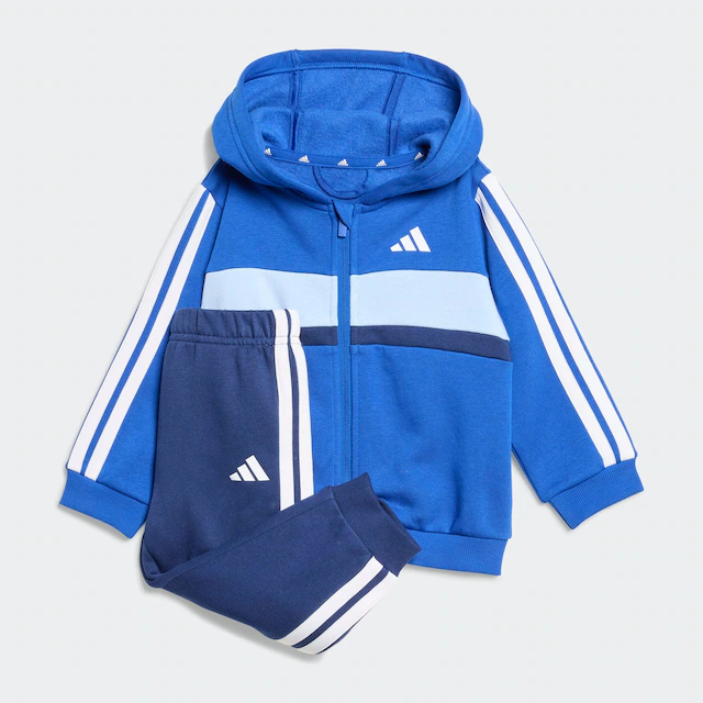 adidas Sportswear Trainingsanzug »I 3S TIB FL SET« 2 Stk. für Babys und Kleinkinder, zweiteiliges Set, aus Baumwolle