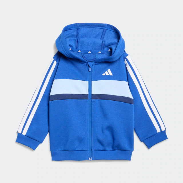adidas Sportswear Trainingsanzug »I 3S TIB FL SET« 2 Stk. für Babys und Kleinkinder, zweiteiliges Set, aus Baumwolle