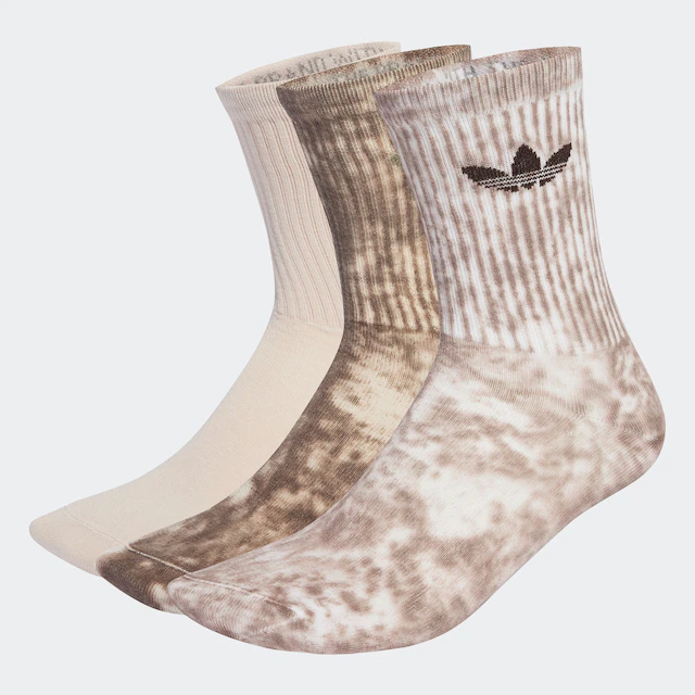adidas Originals Sportsocken »TIE DYE CREW, 3 PAAR« 3 Paar tlg. für sportive Aktivitäten und Laufen, mit Batikfärbetechnik