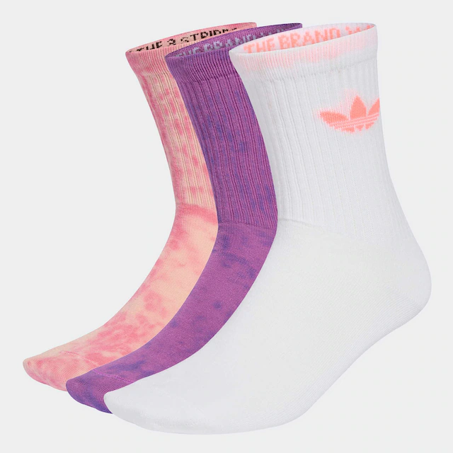 adidas Originals Sportsocken »TIE DYE CREW, 3 PAAR« 3 Paar tlg. für sportive Aktivitäten und Laufen, mit Batikfärbetechnik