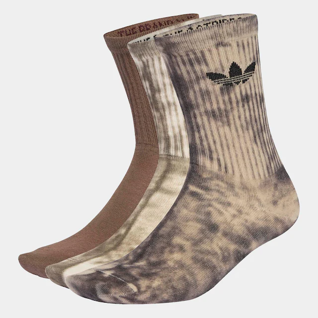 adidas Originals Sportsocken »TIE DYE CREW, 3 PAAR« 3 Paar tlg. für sportive Aktivitäten und Laufen, mit Batikfärbetechnik