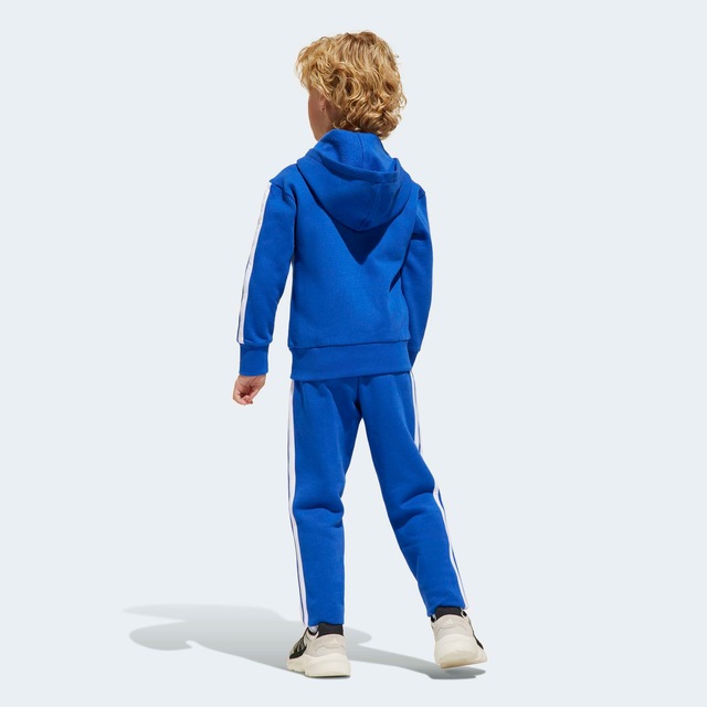 adidas Sportswear Trainingsanzug »SEASONAL ESSENTIALS TIBERIO 3-STREIFEN KIDS« 2 Stk.
