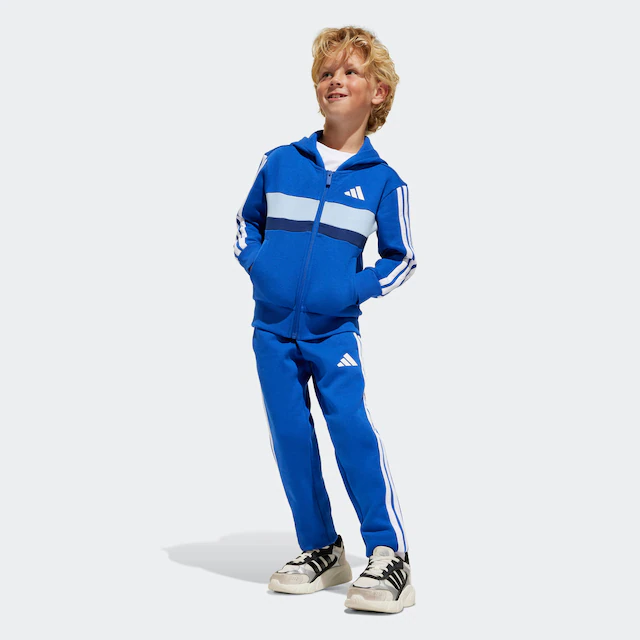 adidas Sportswear Trainingsanzug »SEASONAL ESSENTIALS TIBERIO 3-STREIFEN KIDS« 2 Stk.