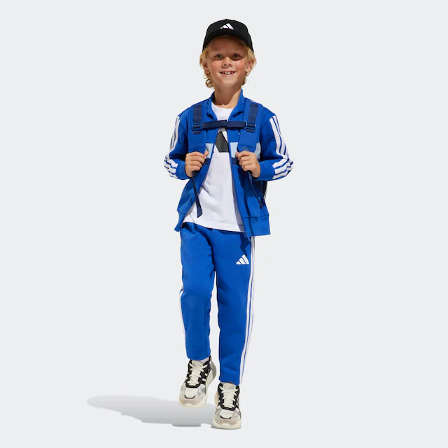 adidas Sportswear Trainingsanzug »SEASONAL ESSENTIALS TIBERIO 3-STREIFEN KIDS« 2 Stk.