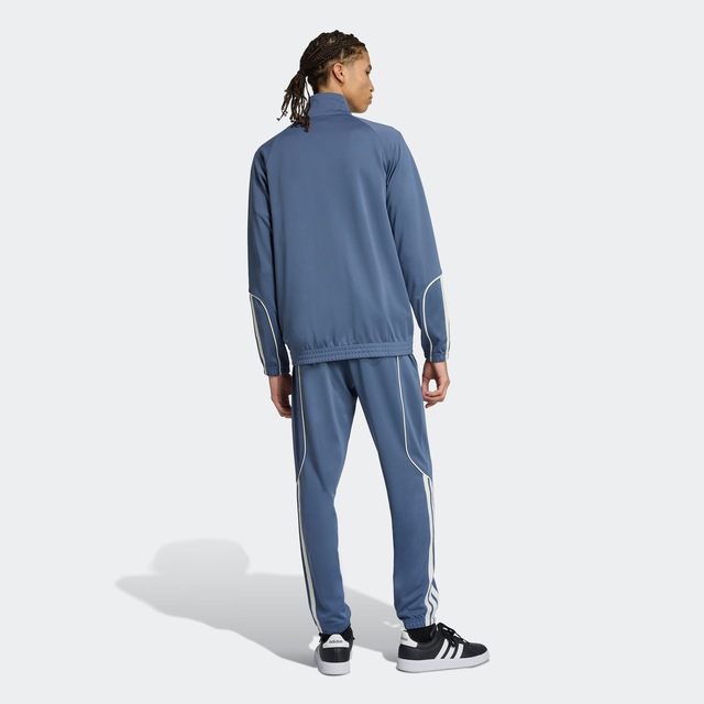adidas Sportswear Trainingsanzug »STADIUM 3-STREIFEN« 2 tlg. zweiteiliges Set aus Jacke und Hose, aus leichtem Polyester