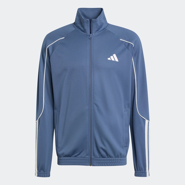 adidas Sportswear Trainingsanzug »STADIUM 3-STREIFEN« 2 tlg. zweiteiliges Set aus Jacke und Hose, aus leichtem Polyester