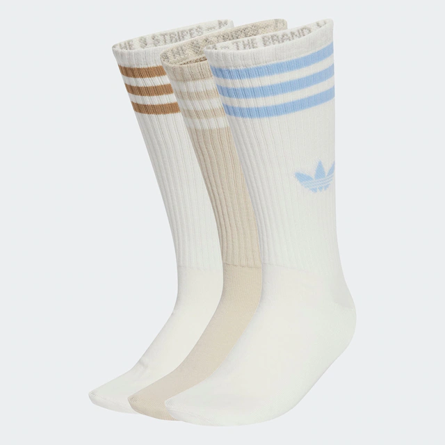 adidas Originals Sportsocken »3-STREIFEN HIGH CREW, 3 PAAR« 3 Paar tlg. wadenlange Passform, 3er-Pack, für Erwachsene