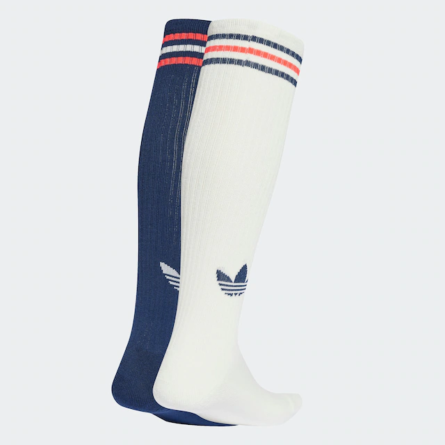 adidas Originals Sportsocken »3-STREIFEN KNIESTRÜMPFE, 2 PAAR« 2 Paar tlg. für sportive Aktivitäten und Laufen, 2-teiliges Set