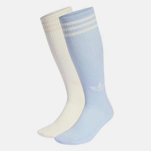 adidas Originals Sportsocken »3-STREIFEN KNIESTRÜMPFE, 2 PAAR« 2 Paar tlg. für sportive Aktivitäten und Laufen, 2-teiliges Set