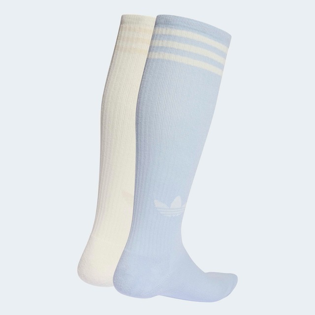 adidas Originals Sportsocken »3-STREIFEN KNIESTRÜMPFE, 2 PAAR« 2 Paar tlg. für sportive Aktivitäten und Laufen, 2-teiliges Set