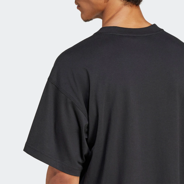 adidas Originals T-Shirt »TREFOIL ESSENTIALS OVERSIZED« mit geripptem Rundhalsausschnitt, Kurzarm, ohne Verschluss