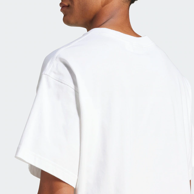 adidas Originals T-Shirt »TREFOIL ESSENTIALS OVERSIZED« mit geripptem Rundhalsausschnitt, Kurzarm, ohne Verschluss