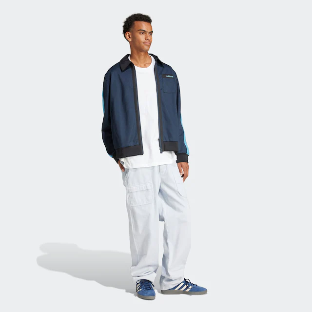 adidas Originals T-Shirt »TREFOIL ESSENTIALS OVERSIZED« mit geripptem Rundhalsausschnitt, Kurzarm, ohne Verschluss