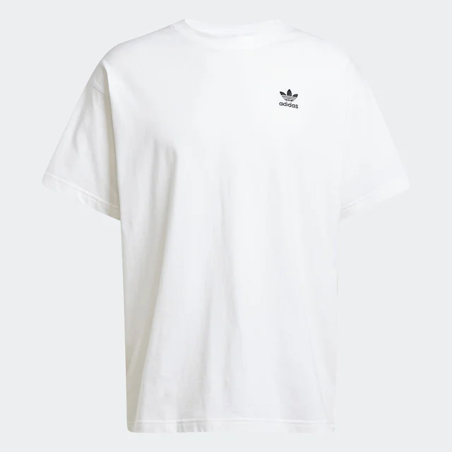adidas Originals T-Shirt »TREFOIL ESSENTIALS OVERSIZED« mit geripptem Rundhalsausschnitt, Kurzarm, ohne Verschluss