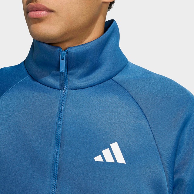 adidas Sportswear Trainingsjacke »STADIUM« mit Rollkragen, lockere Passform, aus Polyester und Baumwolle