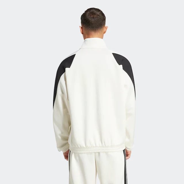 adidas Sportswear Trainingsjacke »STADIUM« mit Rollkragen, lockere Passform, aus Polyester und Baumwolle