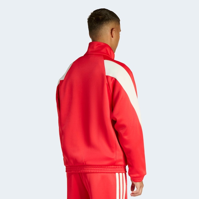 adidas Sportswear Trainingsjacke »STADIUM« mit Rollkragen, lockere Passform, aus Polyester und Baumwolle
