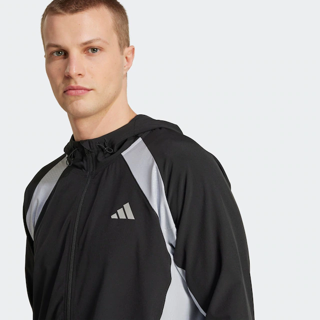 adidas Performance Trainingsjacke »TECH APPAREL« für Fitness, aus Stretch-Materialien, atmungsaktiv