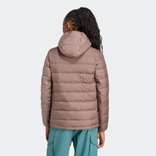adidas TERREX Outdoorjacke »W MT DOWN H J« sportlicher Stil, aus Polyester, mit Reißverschluss
