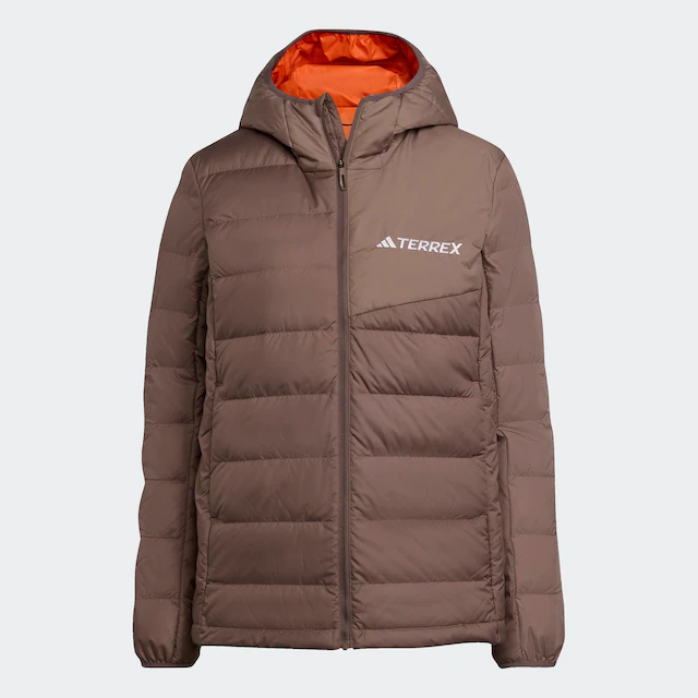 adidas TERREX Outdoorjacke »W MT DOWN H J« sportlicher Stil, aus Polyester, mit Reißverschluss
