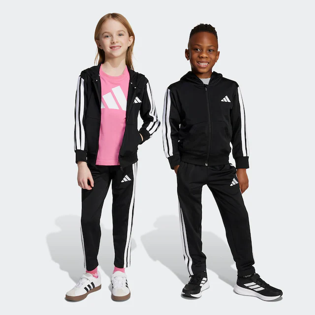 adidas Sportswear Trainingsanzug »ESSENTIALS KIDS« 2 Stk. mit 3-Streifen, aus weichem Trikotstoff, mit CLIMACOOL Technologie