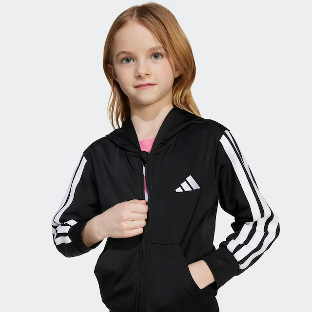 adidas Sportswear Trainingsanzug »ESSENTIALS KIDS« 2 Stk. mit 3-Streifen, aus weichem Trikotstoff, mit CLIMACOOL Technologie