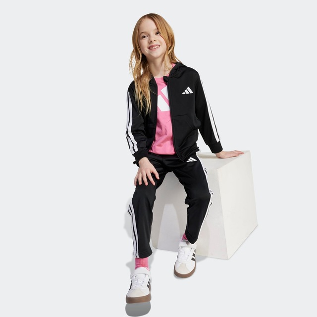 adidas Sportswear Trainingsanzug »ESSENTIALS KIDS« 2 Stk. mit 3-Streifen, aus weichem Trikotstoff, mit CLIMACOOL Technologie