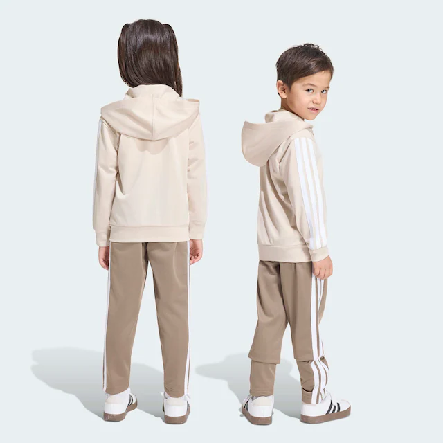 adidas Sportswear Trainingsanzug »ESSENTIALS KIDS« 2 Stk. mit 3-Streifen, aus weichem Trikotstoff, mit CLIMACOOL Technologie