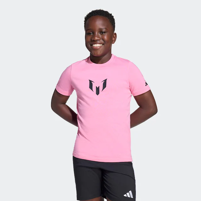 adidas Performance Trainingsshirt »MIT GRAFIK FÜR KINDER MIT MESSI-NAMESZUG UND SPIELERUMMER« sportlicher Stil, mit Name und Nummer auf dem Rücken, aus Baumwolle