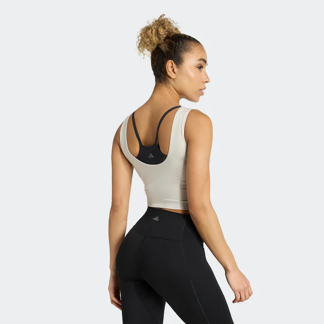 adidas Performance Tanktop »YOGA MOTION« mit Rundhalsausschnitt, für Erwachsene, aus Polyester