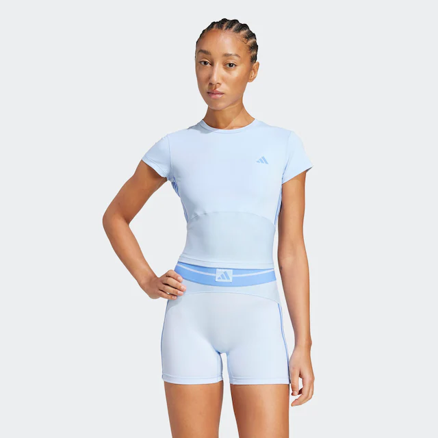 adidas Performance T-Shirt »HYPERGLAM RIB BABY«