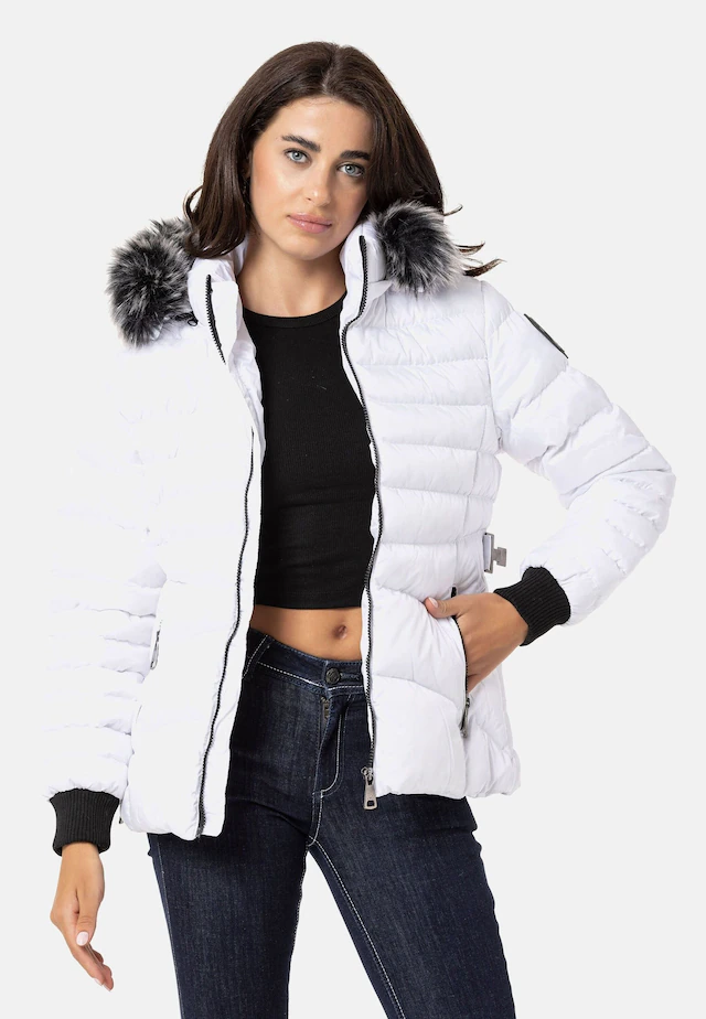 Cipo & Baxx Winterjacke »Jacken« mit Kapuze mit Kapuze, WM132