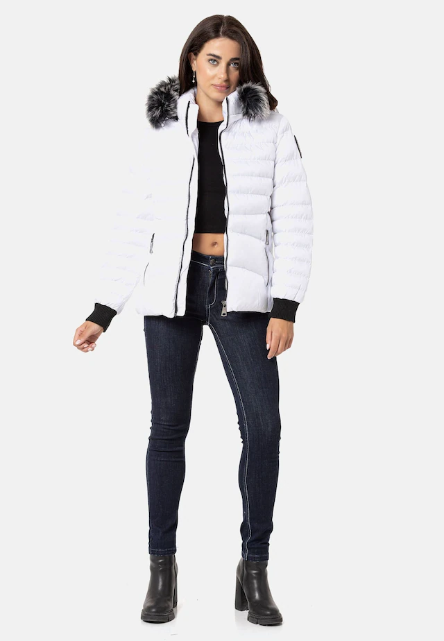 Cipo & Baxx Winterjacke »Jacken« mit Kapuze mit Kapuze, WM132
