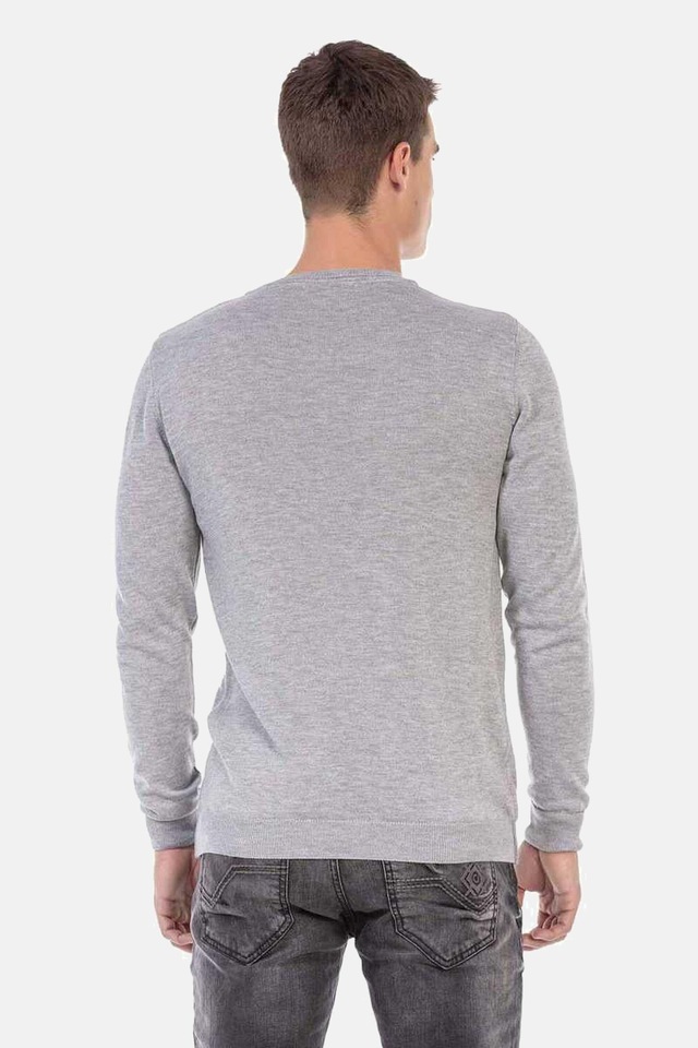 Cipo & Baxx V-Ausschnitt-Pullover »Pullover« 1 Stk. mit V-Ausschnitt, CP242
