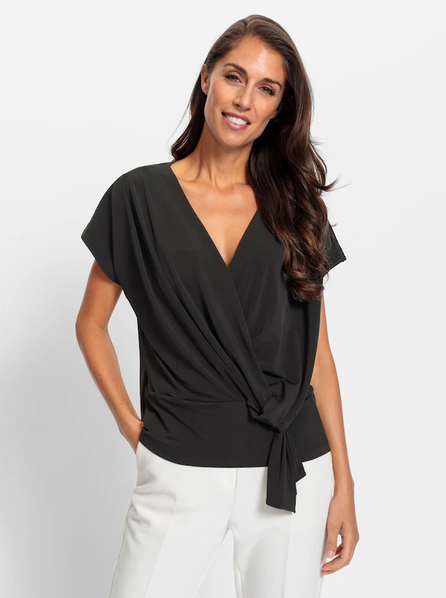 heine Wickelshirt »Wickelshirt« 1 Stk.